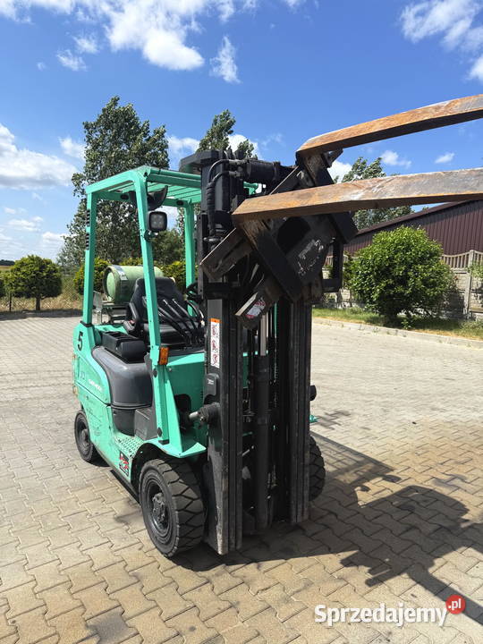 wózek widłowy MITSUBISHI FG18NT 470m Triplex sprzedam