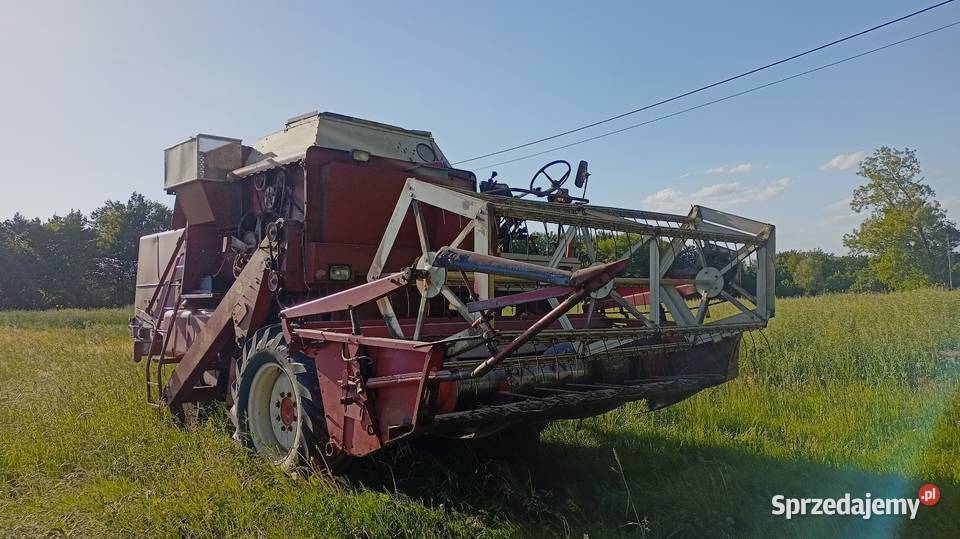 Kombajn zbożowy International 431 lubelskie Hosznia Abramowska