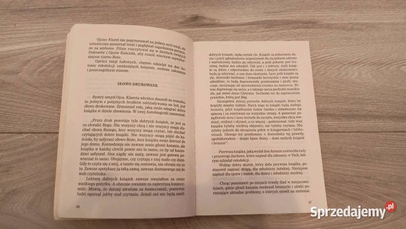Antonio Opowieść o św Antonim Marii Klarecie o Pozostałe Rzeszów