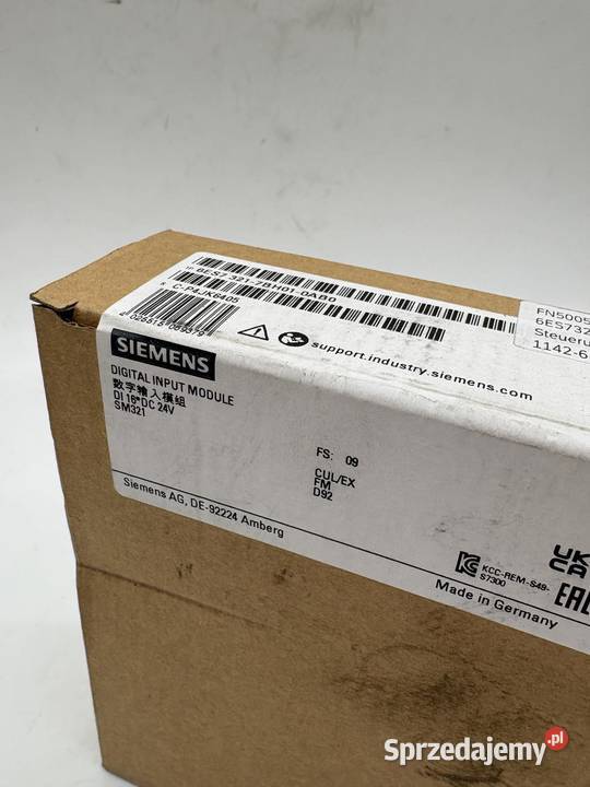Siemens 6ES7 3217BH010AB0 DI Module Warszawa sprzedam