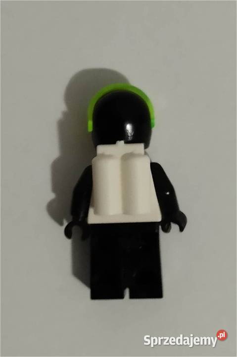 Lego Space figurka kosmonauty czarny i biały Kraków