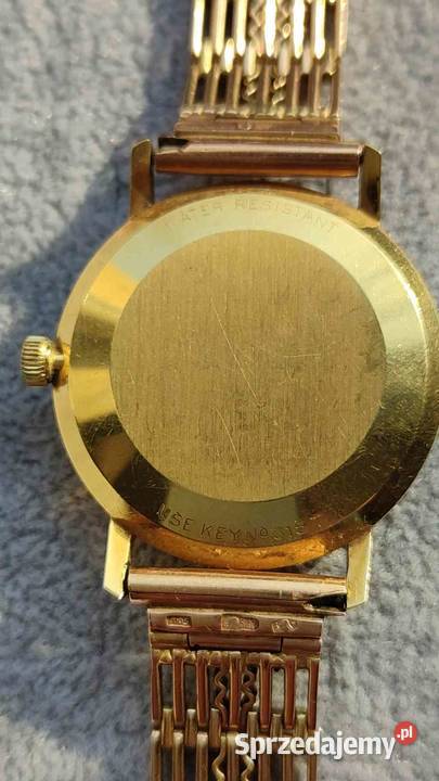 Luksusowy zegarek męski Tissot złoto próby 750 i Warszawa