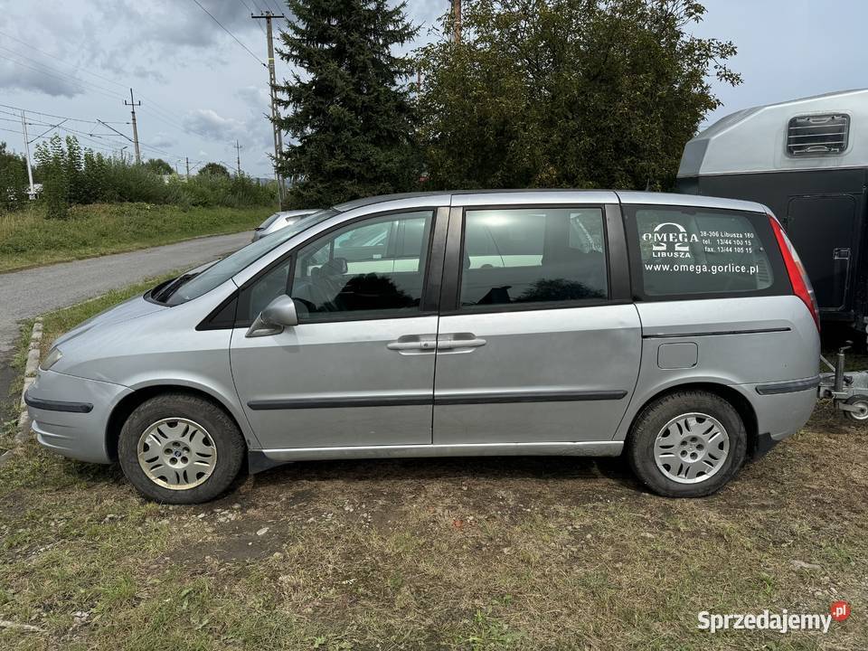 Fiat Ulysse 20 jtd 7 miejsc hak Nowy Sącz sprzedam