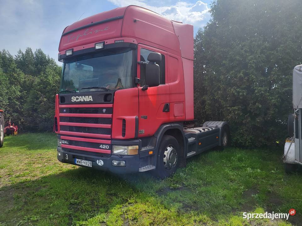 Scania R 124 420 PDE 24kg Węgrów sprzedam