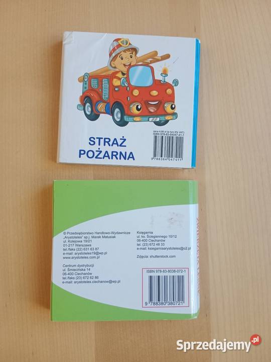 Książeczki harmonijki zestaw Poznań