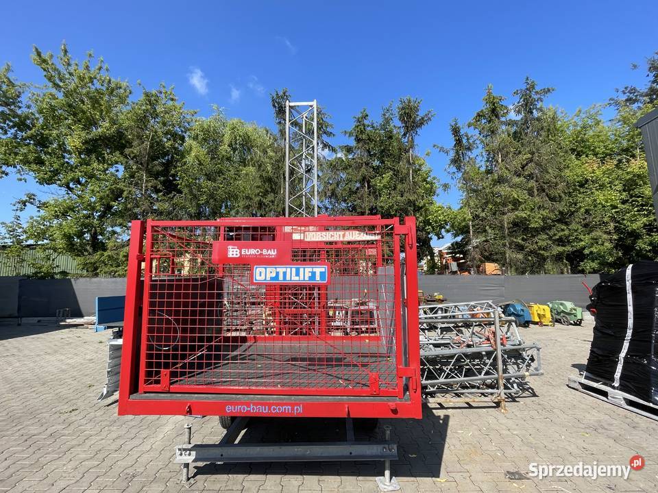 Winda budowlana Steinweg Optilift 500 wciągarka pełny VAT wielkopolskie Ślesin
