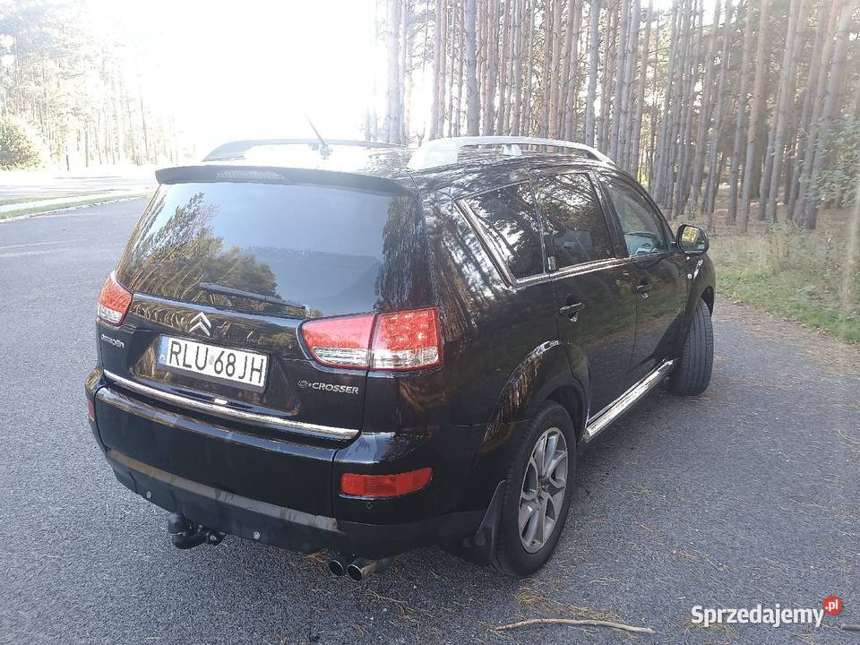 Citroen Ccrosser 22 HDI manual Polski salon 145 autoalarm Motoryzacja