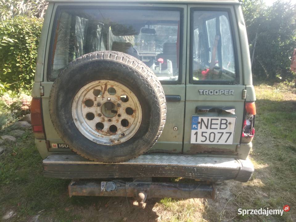 Isuzu Trooper 23 ben gaz części benzyna+LPG Trooper Elbląg sprzedam