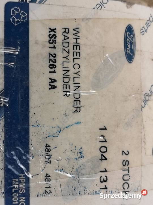 CYLINDERKI HAMULCOWE 2 FORD ESCORT III 1985 NOWE lubelskie