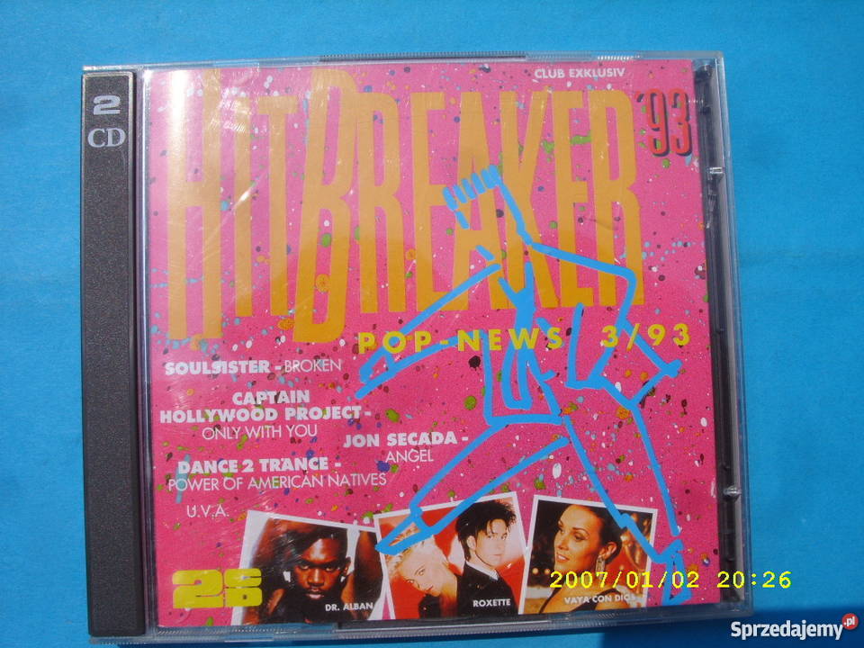 Skladanka CD HITBREAKERPOP NEVS 3932 CD Płyty i kasety Wołów