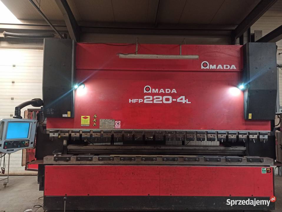 Prasa krawędziowa 220 ton nacisku Amada HFP 2204 dolnośląskie Wrocław