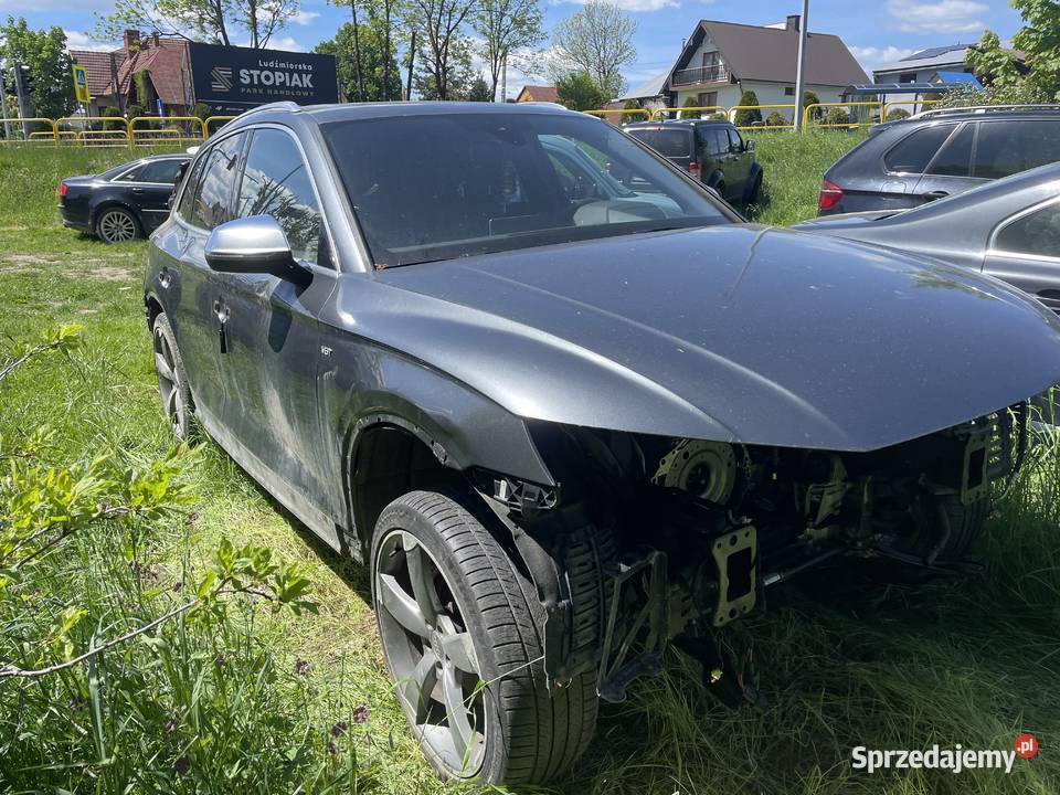 Audi sq5 80a PRESTIGE 30tfsi 2018r uszkodzone 85000km Nowy Targ
