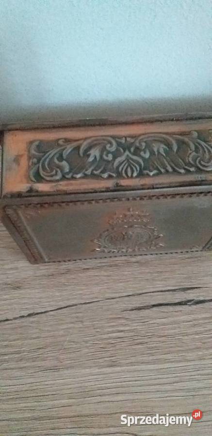 Mosiężna szkatułka Radomsko Przedbórz sprzedam