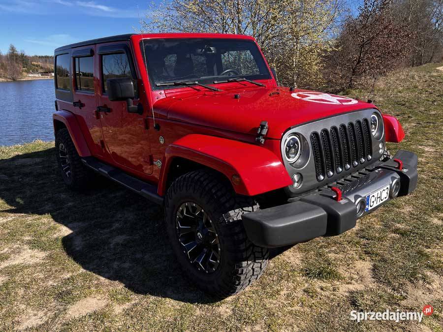 JEEP WRANGLER 36L 4X 2015 DOPOSAŻONY nieuszkodzony Wrangler Gdańsk sprzedam