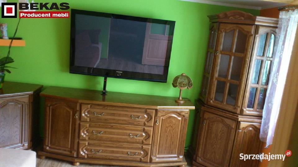 Komoda RTv 161 Nowa Dąb Bekas Producent Stylowa Komody Ciechanowice