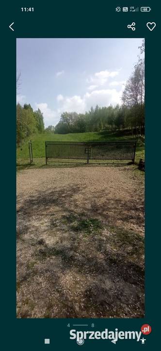 Pole namiotowe kempingowe Półwieś