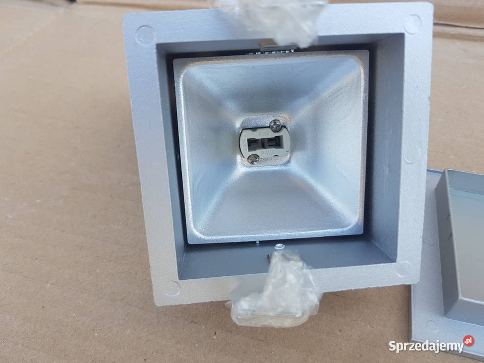 Lampa wpuszczana do sufitu SCHODOWA kwadrat G9 4 Warszawa