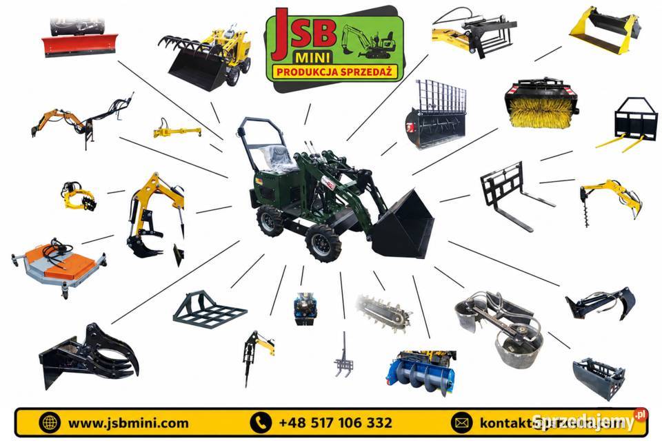 MINI ŁADOWARKA KOŁOWA MSL116 JSB