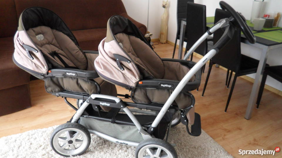 Wózek bliźniaczy 2w1 PEG PEREGO DUETTE SW Nisko