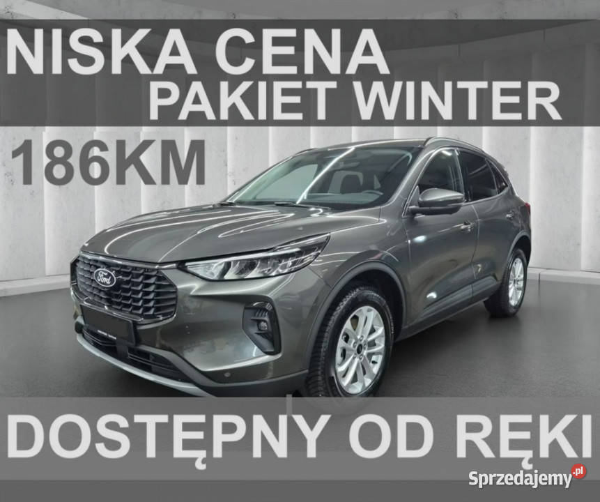 Ford Kuga Titanium 186 Automat Pakiet Driver podgrzewane fotele Szczecinek