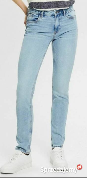 NOWE szare jeansy slim EDC by Esprit W29 L30 Łódź