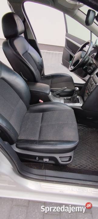 Peugeot 407 20 HDI 136 koni 2008 r elektrycznie ustawiane fotele świętokrzyskie Końskie