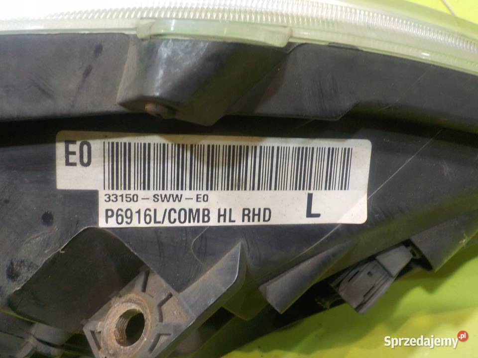 HONDA CRV III 22 ICTDI 08r 5D lampa lewa przod osobowe Lampy przednie mazowieckie Suków