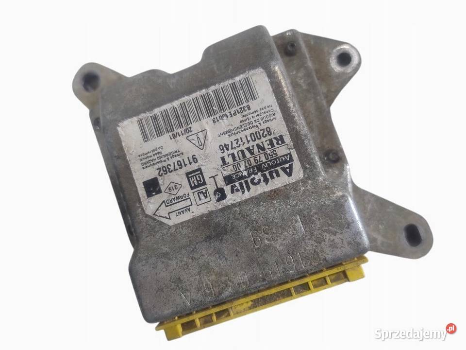 STEROWNIK SENSOR AIRBAG RENAULT VIVARO TRAFIC osobowe