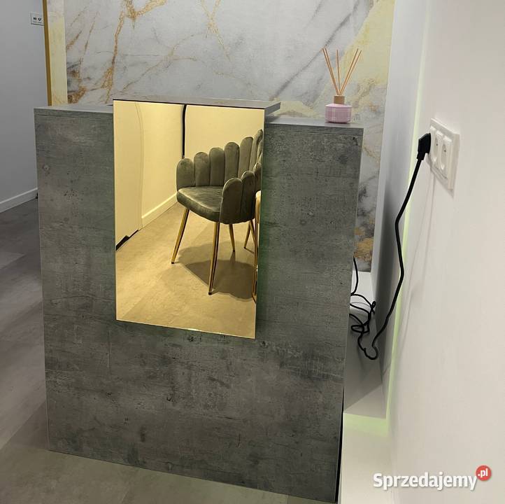 Lada recepcyjna Recepcja Beauty Gold Glamour Szczecin sprzedam