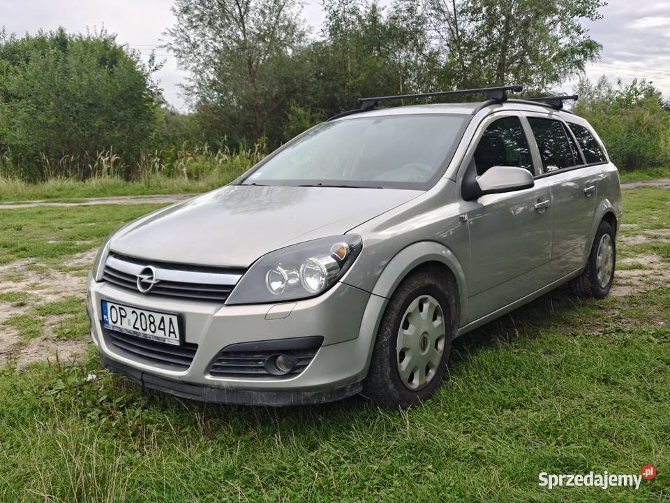 Opel Astra H Kombi 16 LPG AUTOMAT 2005r 3700 relingi dachowe dolnośląskie Wołów