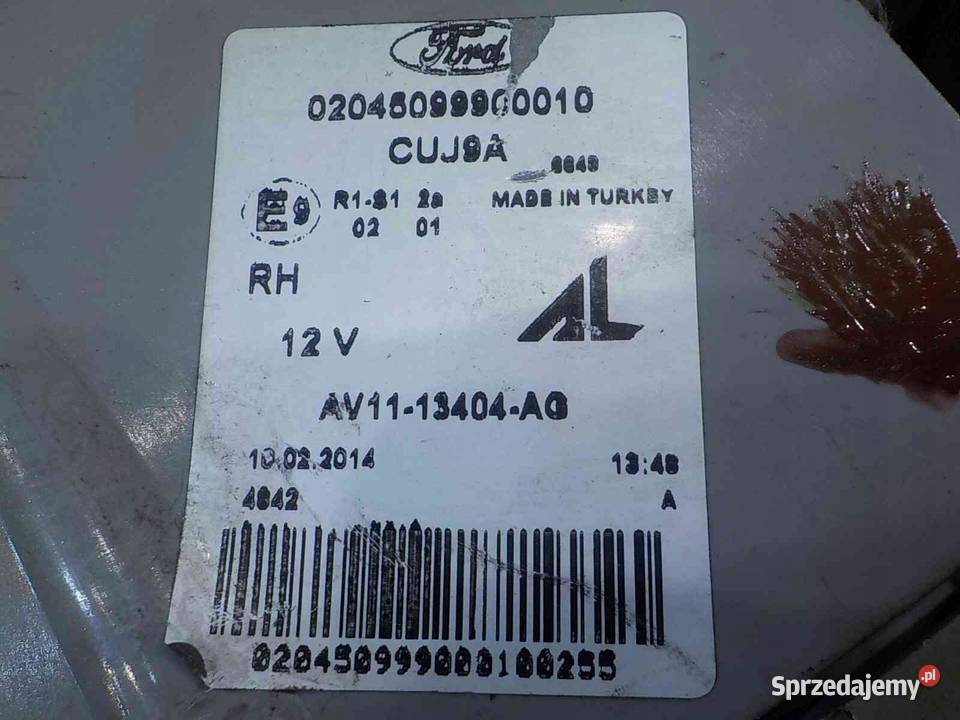 FORD B 1217 5D lampa prawa tyl AV1113404AG mazowieckie Suków
