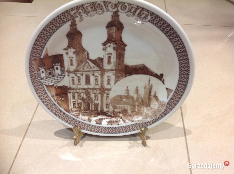 Talerz Dekoracyjny z Architekturą Miejską