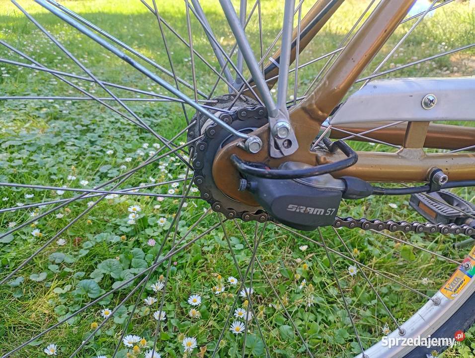 Damka rower miejski Alu 28 7 biegów w piaście Łuszczów Pierwszy