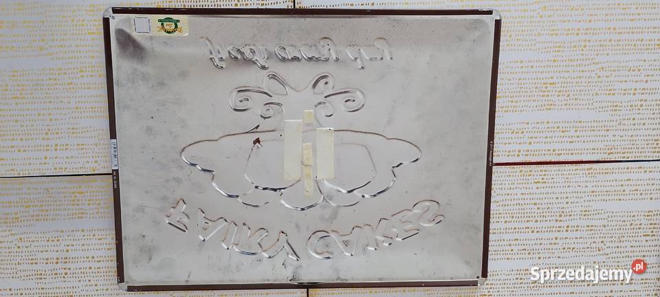 Oryginalny Metalowy Szyld Retro 30x40 FAIRY Wąbrzeźno sprzedam