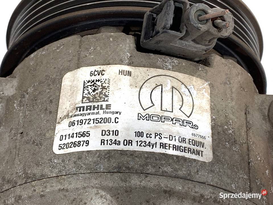 SPRĘŻARKA KLIMATYZACJI FIAT TIPO 52026879 14 120 Motoryzacja sprzedam