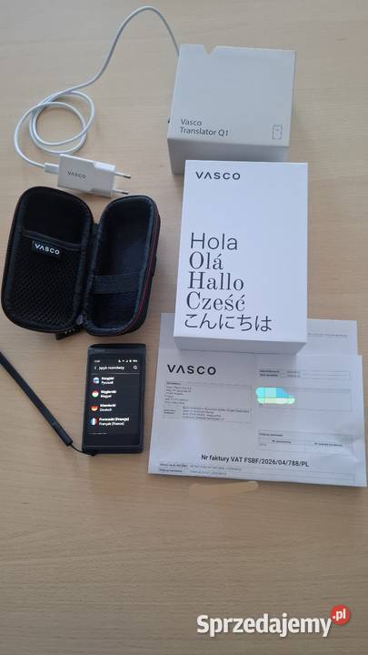Vasco q1 translator kujawsko-pomorskie Sępólno Krajeńskie sprzedam