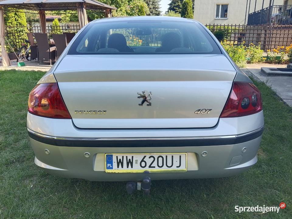 Peugeot 407 20 Gaz Warszawa sprzedam