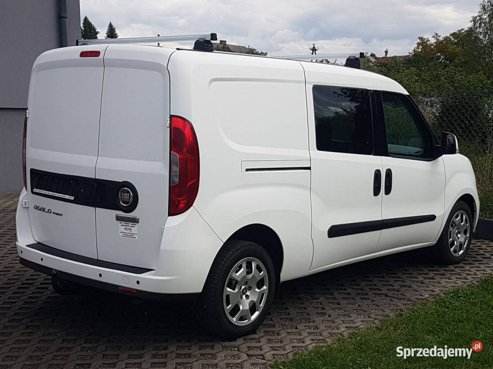 Fiat Doblo MAXI 5 OSÓB DŁUGI KLIMA 2 xDRZWI ASR (kontrola trakcji) śląskie Poręba sprzedam
