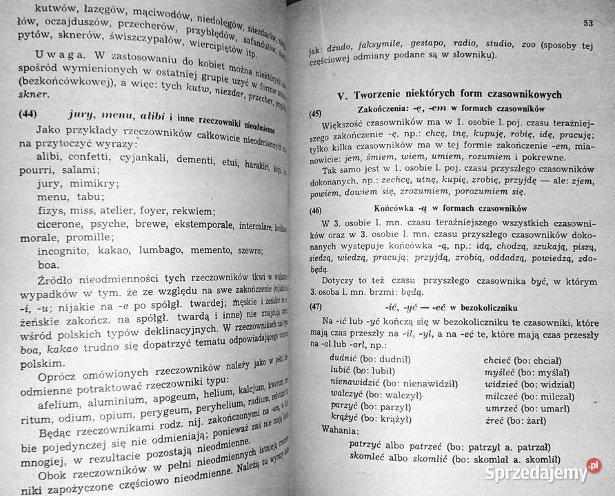 Zasady pisowni polskiej i interpunkcji S Chełm sprzedam