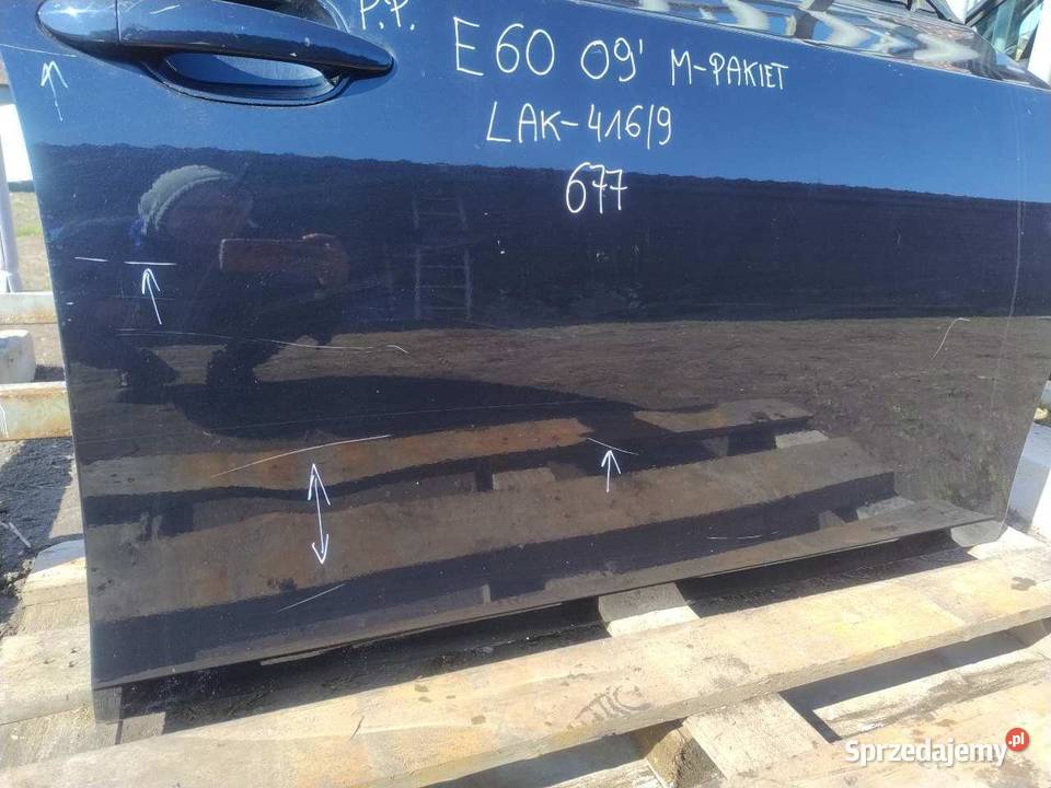 DRZWI PRAWY PRZÓD 4169 BMW E60