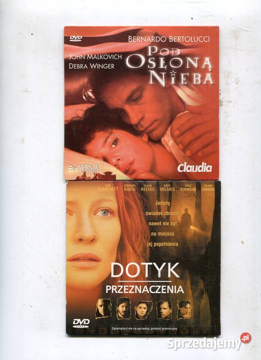 Dotyk przeznaczenia Pod osłoną nieba 2 Filmy DVD Szczecin