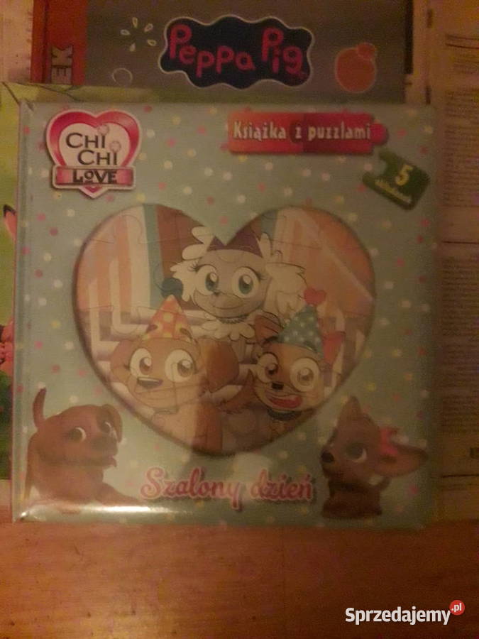 Książka z puzzlami Szalony dzień 5 składanek mazowieckie Warszawa