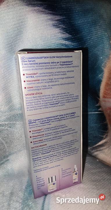 Nivea serum do pielęgnacji twarzy śląskie Sosnowiec