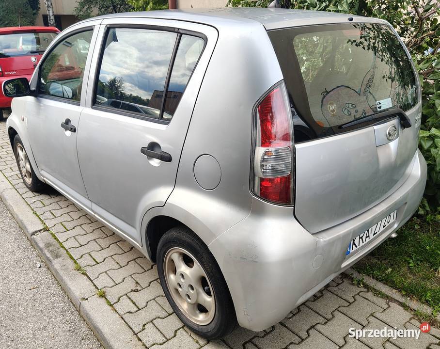 Daihatsu Sirion przegląd 10092026 oc05052026 nieuszkodzony Skawina