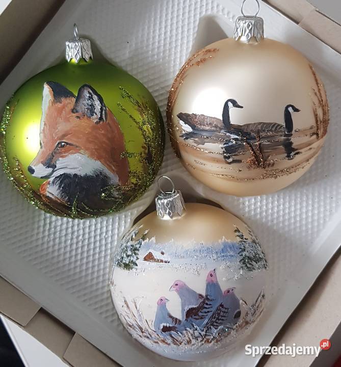 Bombki myśliwskie bańki łowieckie PREZENT mazowieckie Warszawa sprzedam