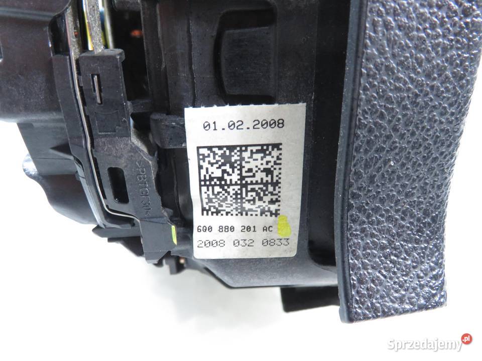 PODUSZKA KIEROWCY VW POLO 9N 6Q0880201AC