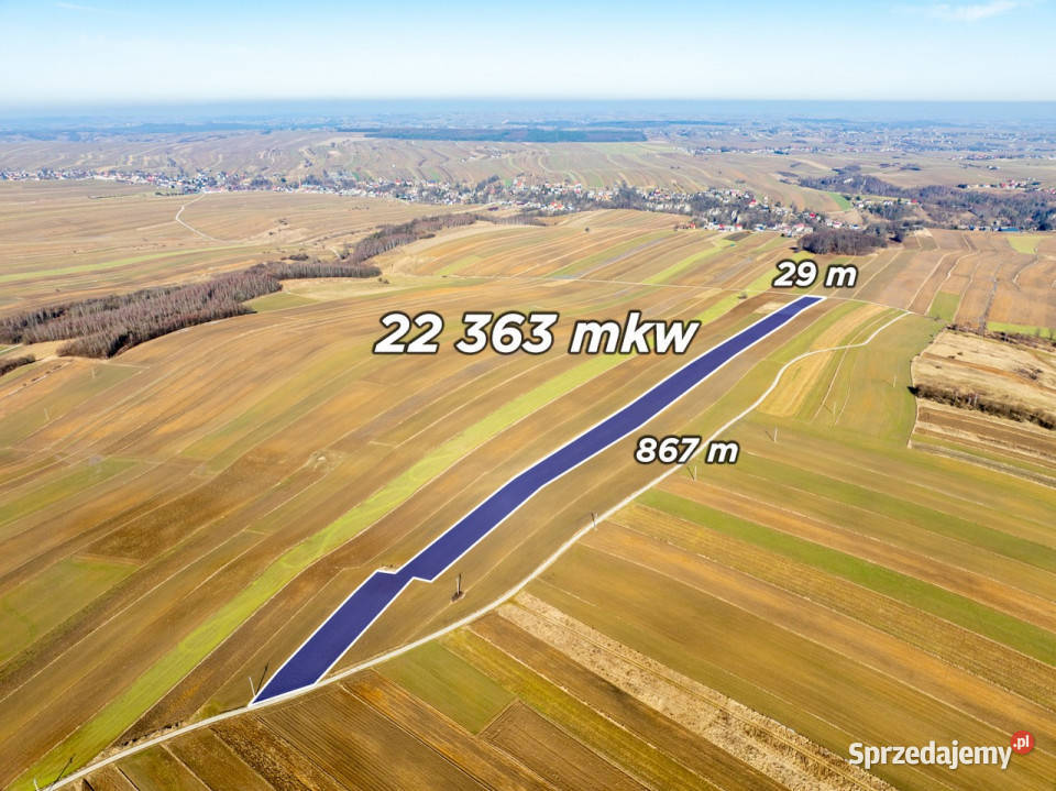 Działki rolne w pięknej okolicy 39282.63m2 Sułoszowa