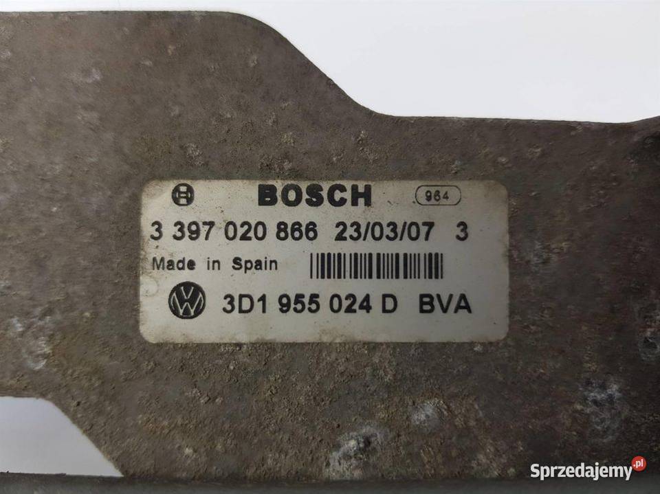 MECHANIZM WYCIERACZEK PRZÓD VOLKSWAGEN PHAETON osobowe Lipno