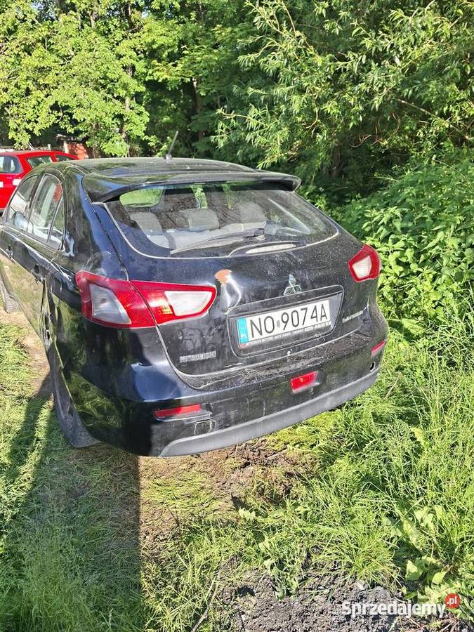 Sprzedamna części Mitsubishi lancera 2008 18 34000km Lancer Lidzbark Warmiński sprzedam