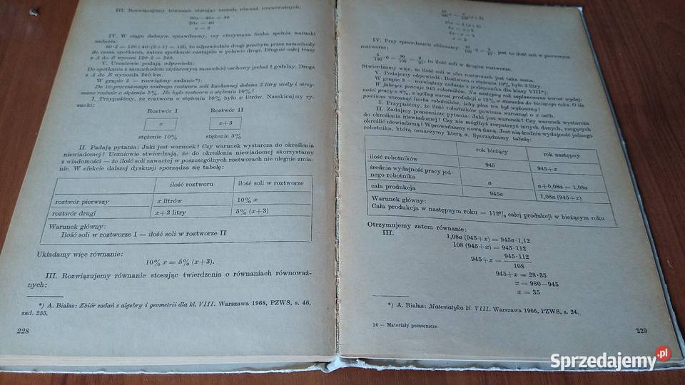 Materiały pomocnicze do nauczania matematyki w pomorskie Gdańsk